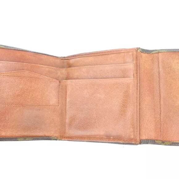 Louis Vuitton W hook purse Monogram beige Monogram canvas Authentic used T10540 - Picture 4 of 9